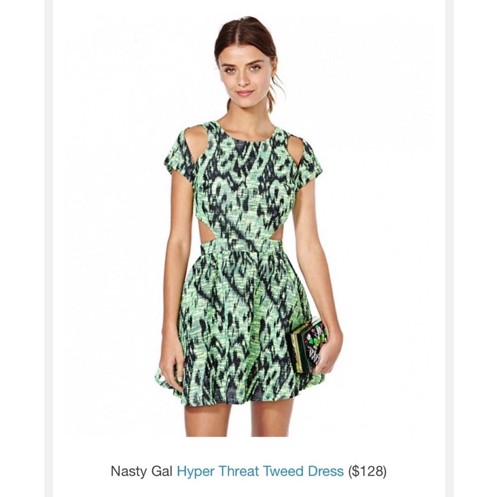 Nasty Gal Tweed Dress
